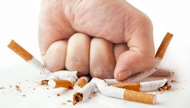 Nicotine's rejection as a way to restore power after 50
