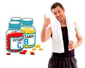 Which vitamins are needed for male power